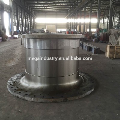 Long Using Life Casting Spares Cement Mill Feeding End Cover