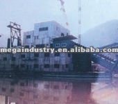 large output gold dredger gold wash plant